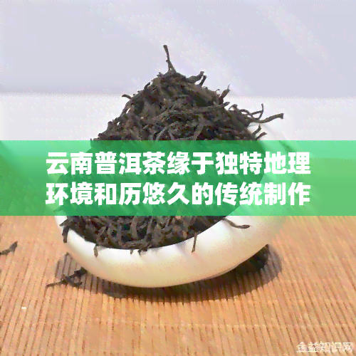 云南普洱茶缘于独特地理环境和历悠久的传统制作工艺