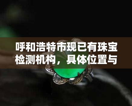 呼和浩特市现已有珠宝检测机构，具     置与联系方式如何获取？