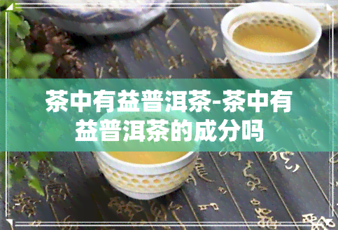 茶中有益普洱茶-茶中有益普洱茶的成分吗