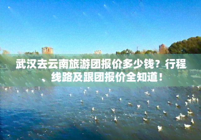 武汉去云南旅游团报价多少钱？行程、线路及跟团报价全知道！