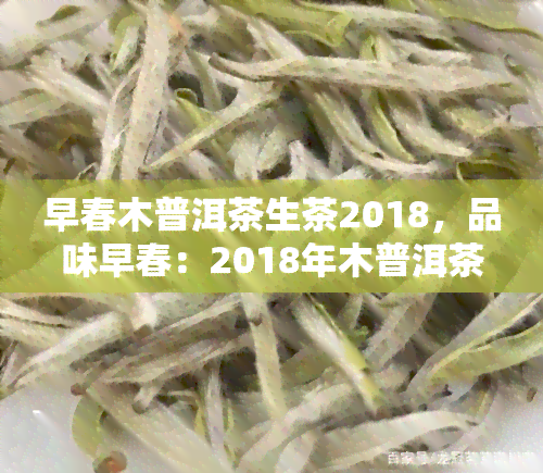 早春木普洱茶生茶2018，品味早春：2018年木普洱茶生茶，独特的口感等你来体验