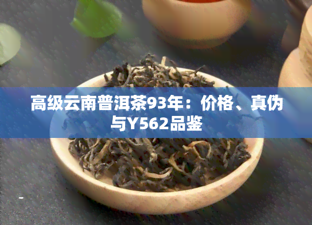 高级云南普洱茶93年：价格、真伪与Y562品鉴