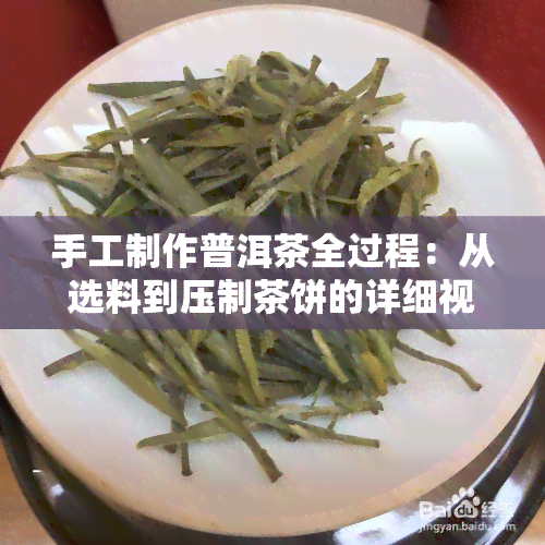 手工制作普洱茶全过程：从选料到压制茶饼的详细视频教程