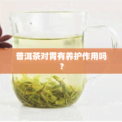 普洱茶对胃有养护作用吗？