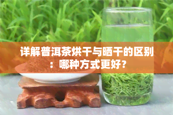 详解普洱茶烘干与晒干的区别：哪种方式更好？