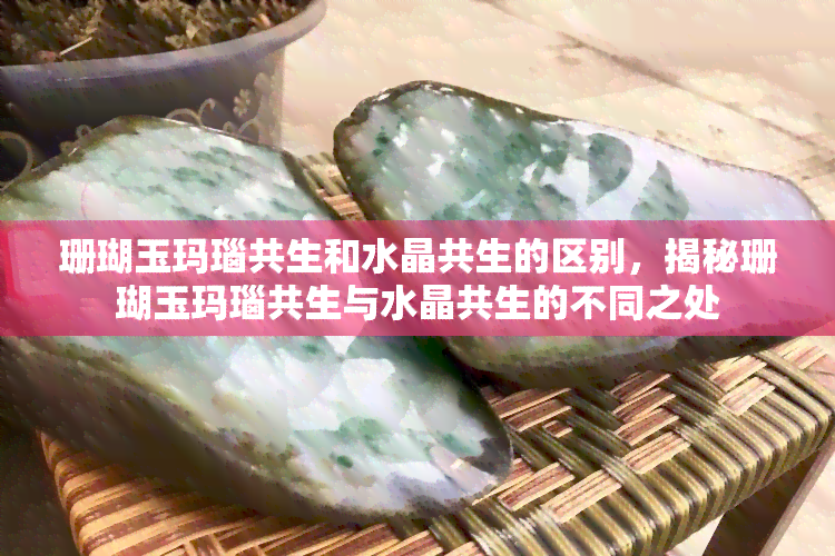 珊瑚玉玛瑙共生和水晶共生的区别，揭秘珊瑚玉玛瑙共生与水晶共生的不同之处