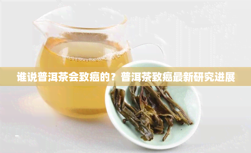 谁说普洱茶会致癌的？普洱茶致癌最新研究进展