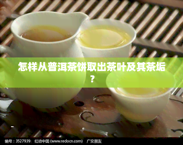 怎样从普洱茶饼取出茶叶及其茶垢？