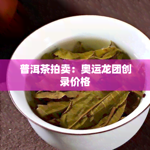 普洱茶拍卖：奥运龙团创录价格