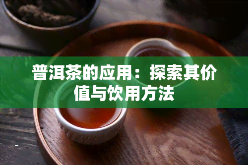 普洱茶的应用：探索其价值与饮用方法