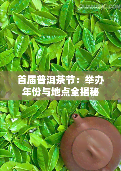 首届普洱茶节：举办年份与地点全揭秘