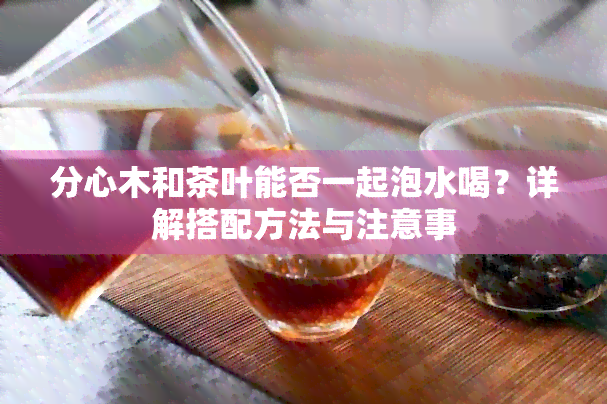 分心木和茶叶能否一起泡水喝？详解搭配方法与注意事