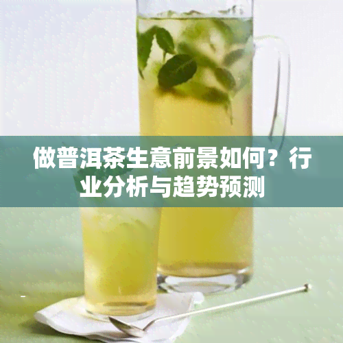 做普洱茶生意前景如何？行业分析与趋势预测