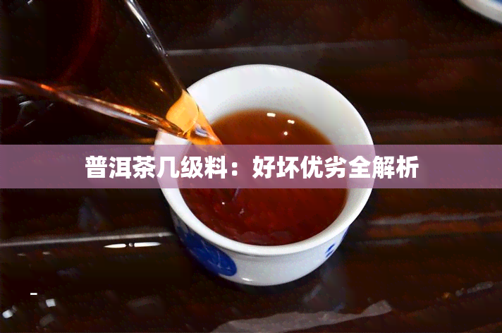 普洱茶几级料：好坏优劣全解析