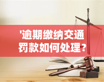 '逾期缴纳交通罚款如何处理？影响及解决办法全解析'