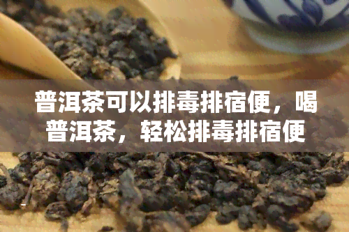 普洱茶可以排排宿便，喝普洱茶，轻松排排宿便！