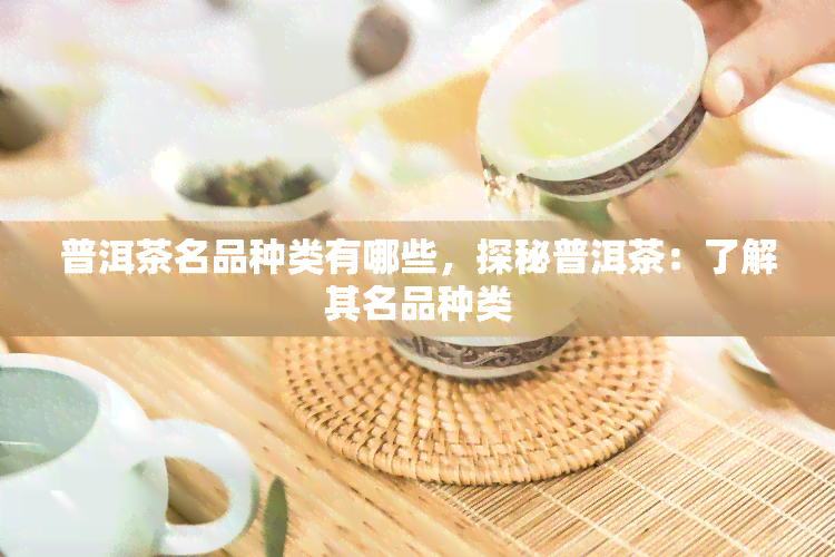 普洱茶名品种类有哪些，探秘普洱茶：了解其名品种类