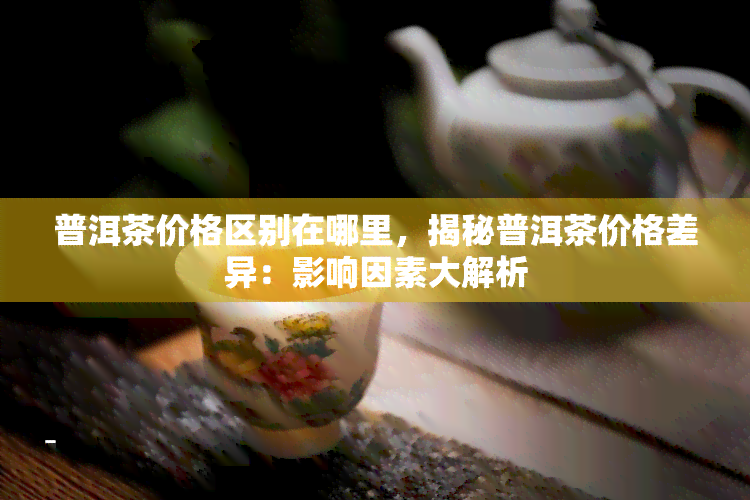 普洱茶价格区别在哪里，揭秘普洱茶价格差异：影响因素大解析