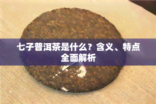 七子普洱茶是什么？含义、特点全面解析