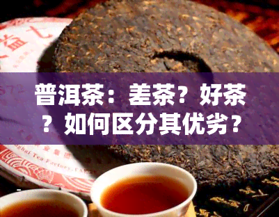 普洱茶：差茶？好茶？如何区分其优劣？