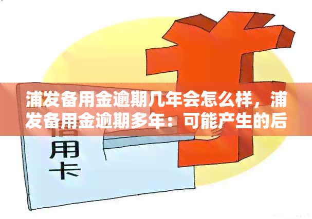 浦发备用金逾期几年会怎么样，浦发备用金逾期多年：可能产生的后果与解决方法