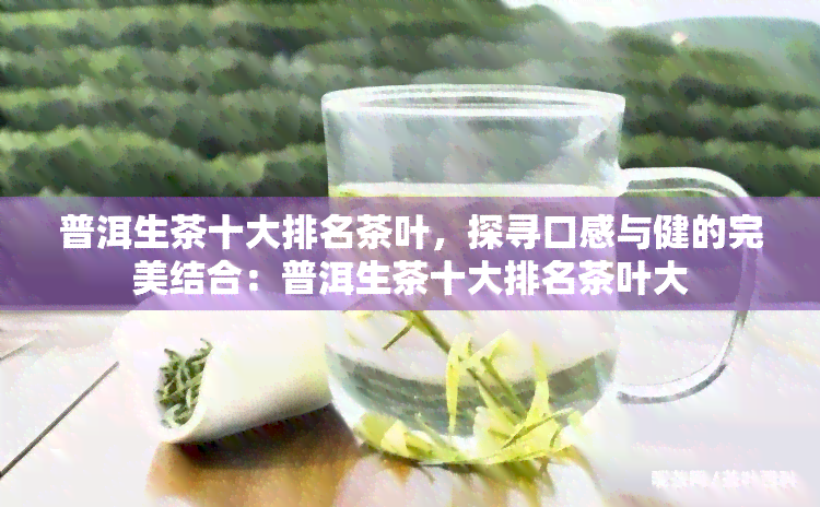 普洱生茶十大排名茶叶，探寻口感与健的完美结合：普洱生茶十大排名茶叶大