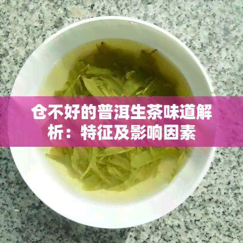 仓不好的普洱生茶味道解析：特征及影响因素