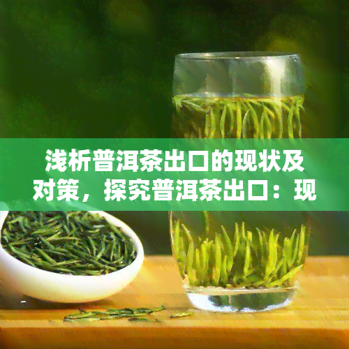 浅析普洱茶出口的现状及对策，探究普洱茶出口：现状与策略