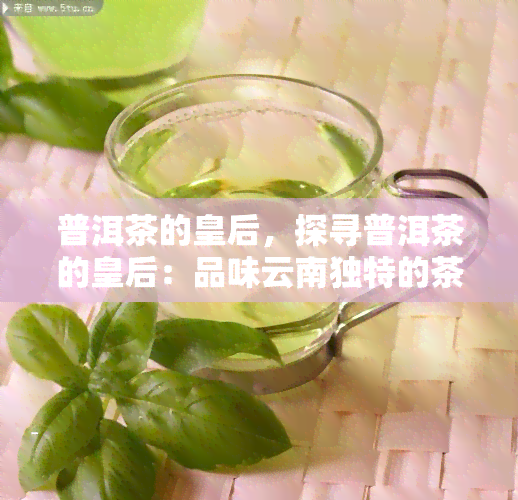 普洱茶的皇后，探寻普洱茶的皇后：品味云南独特的茶文化