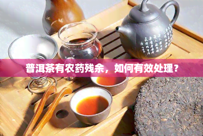 普洱茶有农药残余，如何有效处理？