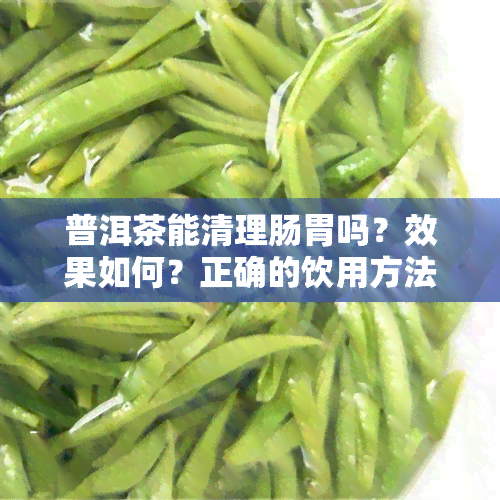 普洱茶能清理肠胃吗？效果如何？正确的饮用方法是什么？