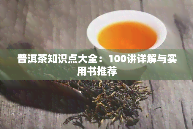 普洱茶知识点大全：100讲详解与实用书推荐