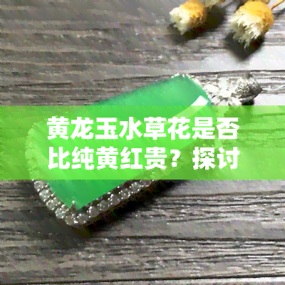 黄龙玉水草花是否比纯黄红贵？探讨原因