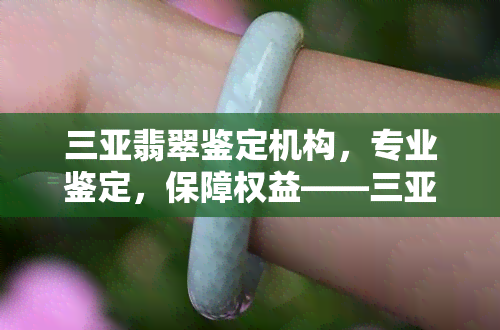 三亚翡翠鉴定机构，专业鉴定，保障权益——三亚翡翠鉴定机构推荐