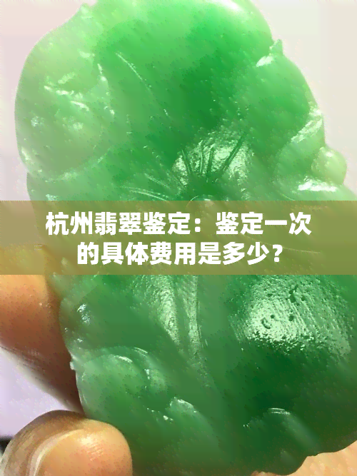 杭州翡翠鉴定：鉴定一次的具体费用是多少？