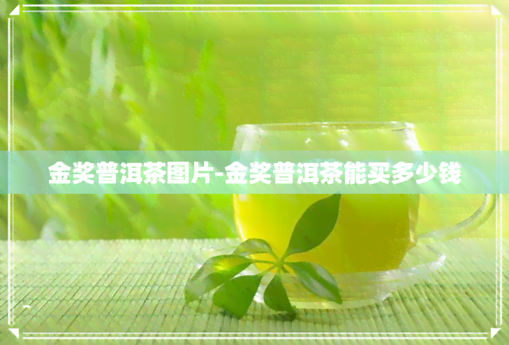 金奖普洱茶图片-金奖普洱茶能买多少钱