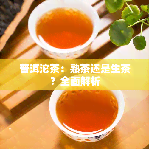 普洱沱茶：熟茶还是生茶？全面解析