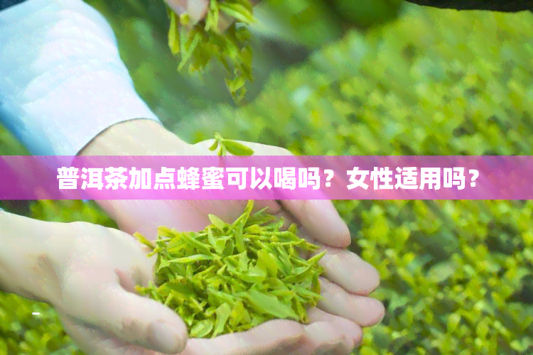 普洱茶加点蜂蜜可以喝吗？女性适用吗？