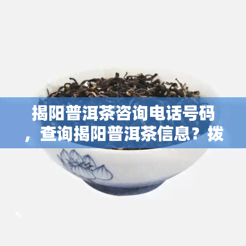 揭阳普洱茶咨询电话号码，查询揭阳普洱茶信息？拨打电话获取专业咨询服务！