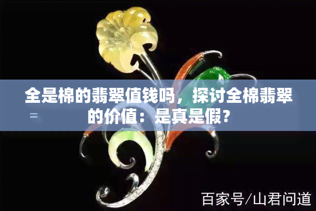 全是棉的翡翠值钱吗，探讨全棉翡翠的价值：是真是假？