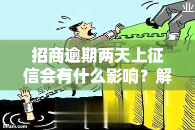 招商逾期两天上会有什么影响？解决方案是什么？