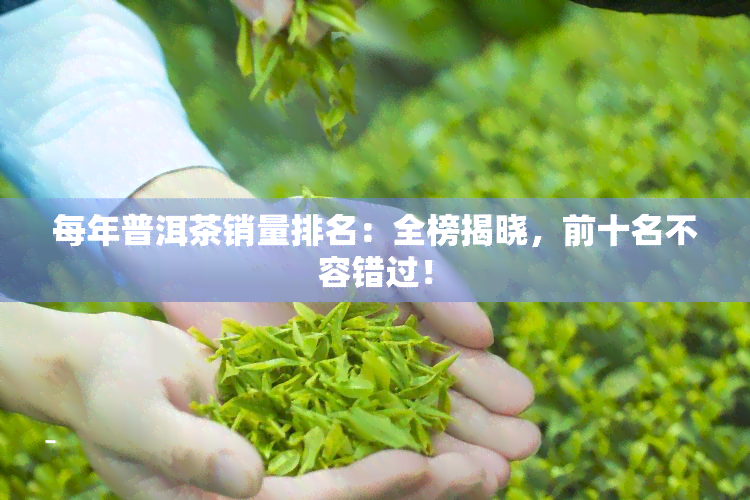 每年普洱茶销量排名：全榜揭晓，前十名不容错过！