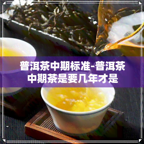 普洱茶中期标准-普洱茶中期茶是要几年才是