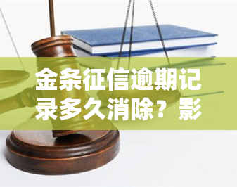 金条逾期记录多久消除？影响及消除方法解析