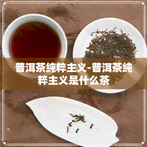 普洱茶纯粹主义-普洱茶纯粹主义是什么茶