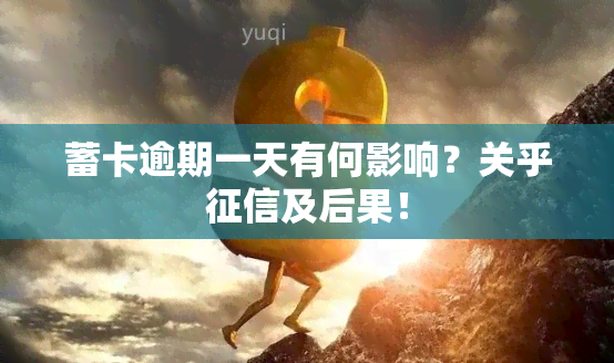 蓄卡逾期一天有何影响？关乎及后果！