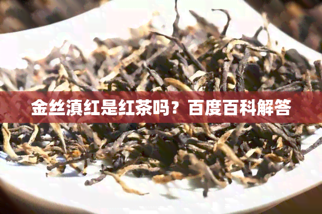 金丝滇红是红茶吗？百度百科解答