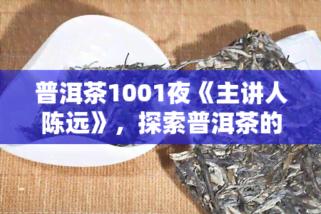 普洱茶1001夜《主讲人陈远》，探索普洱茶的魅力：1001夜的讲述者陈远