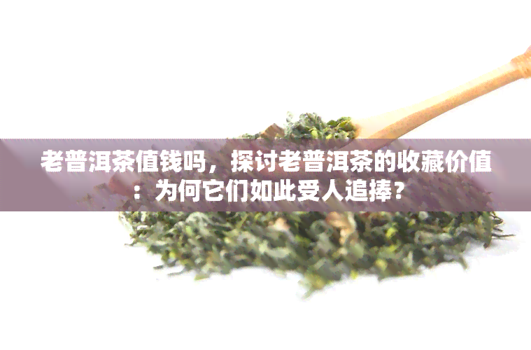 老普洱茶值钱吗，探讨老普洱茶的收藏价值：为何它们如此受人追捧？