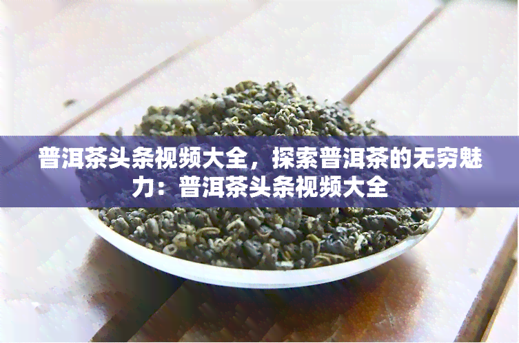 普洱茶头条视频大全，探索普洱茶的无穷魅力：普洱茶头条视频大全